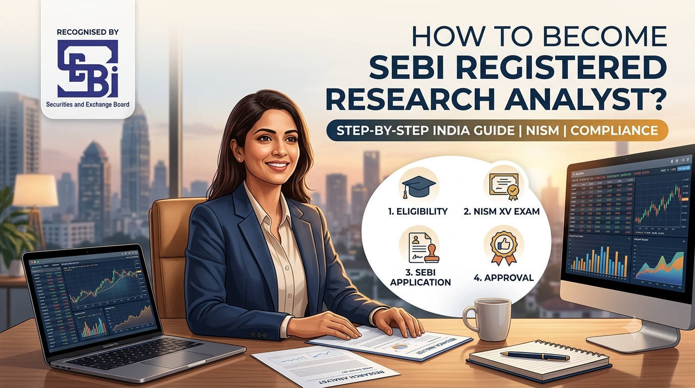 How to Become SEBI Registered Research Analyst: A Step-by-Step Guide to a Legal, High-Income Career