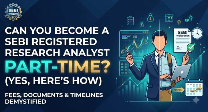 Can You Become a SEBI Registered Research Analyst Part-Time? (Yes, Here’s How)