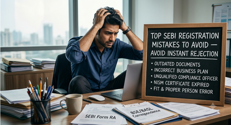 Top SEBI Registration Mistakes to Avoid — Avoid Instant Rejection